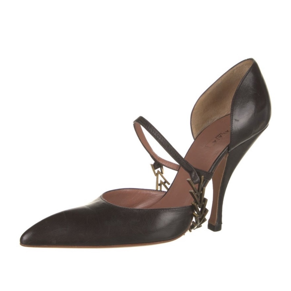 Vintage Alaia D’orsay Pumps